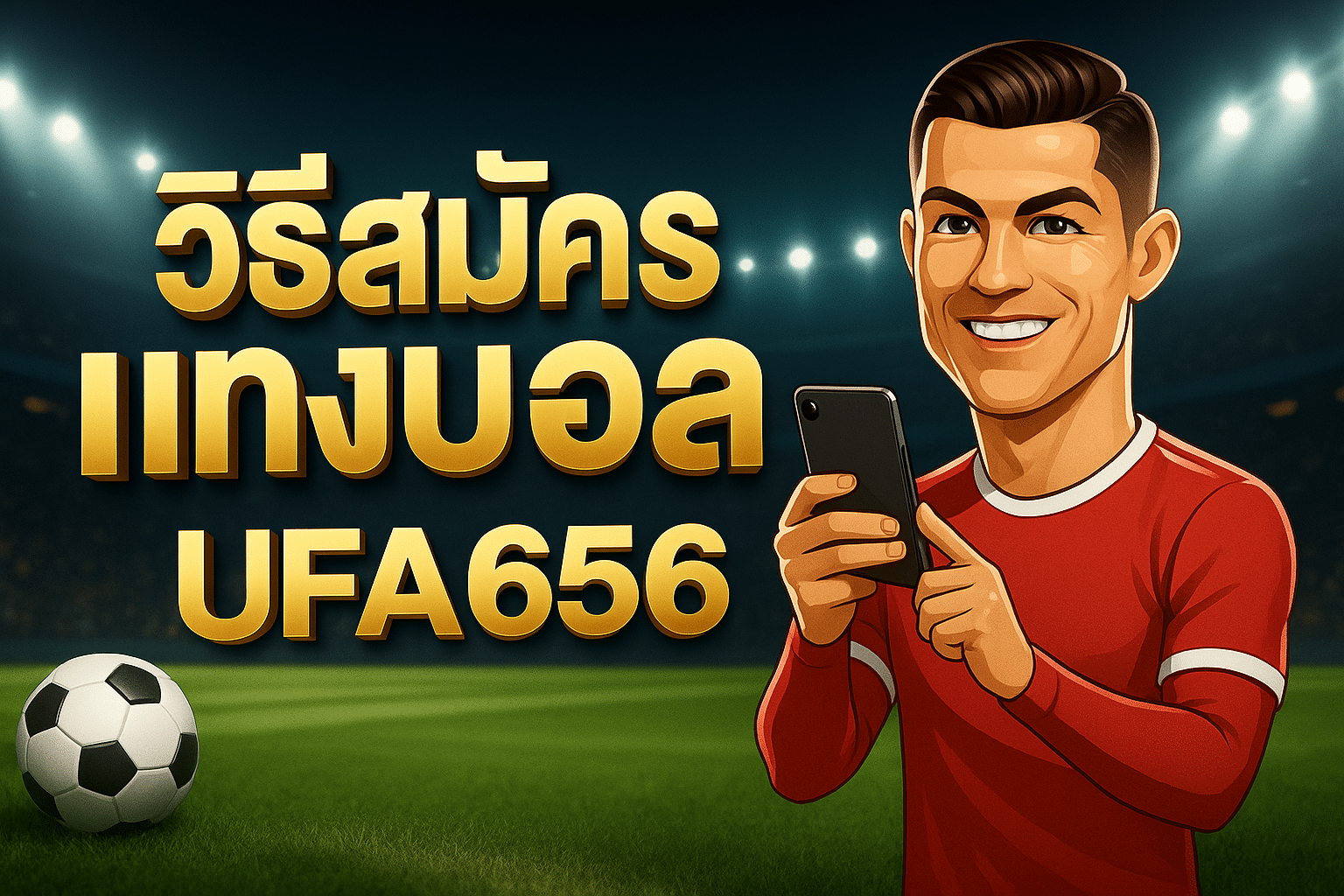 วิธีสมัครแทงบอล UFA656